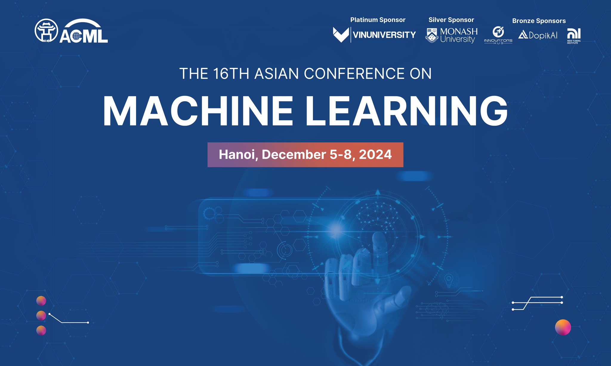 VinUniversity CECS to Host ACML 2024: A Global Machine Learning Conference