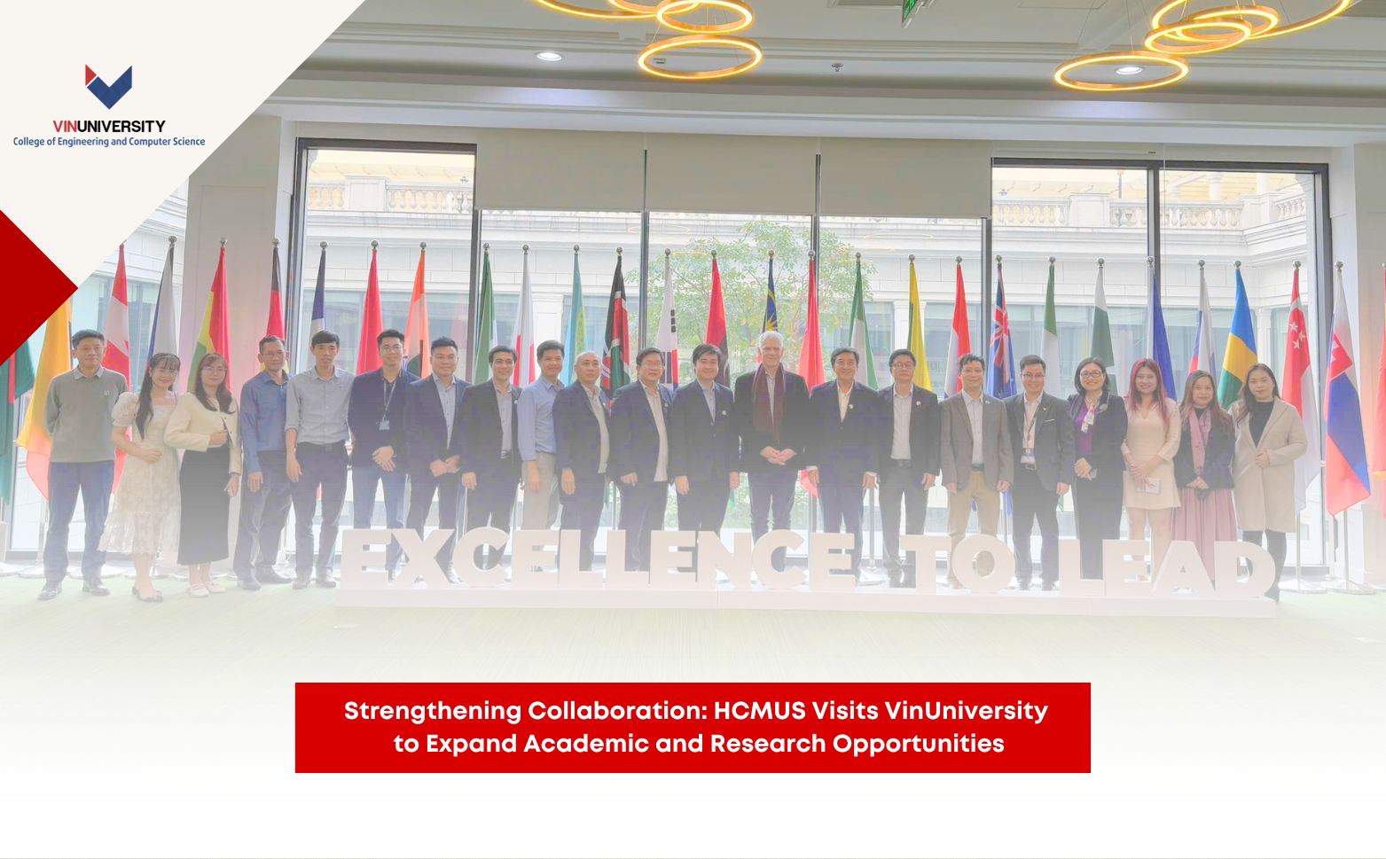 Strengthening Collaboration: HCMUS Visits VinUniversity to Expand Academic and Research Opportunities