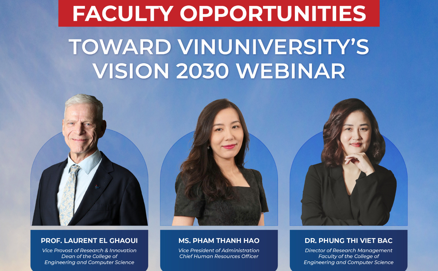 Pioneering Excellence: Explore Faculty Opportunities at VinUniversity
